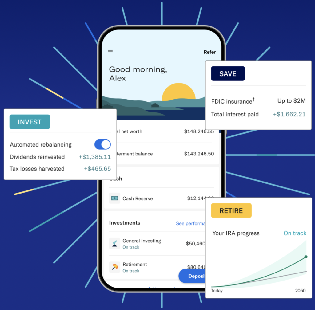 Betterment Mobile App: Performance Tracking